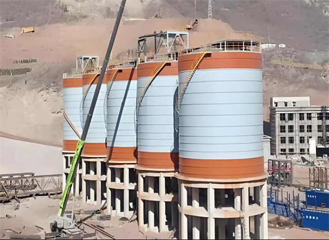 姜堰高架钢板仓