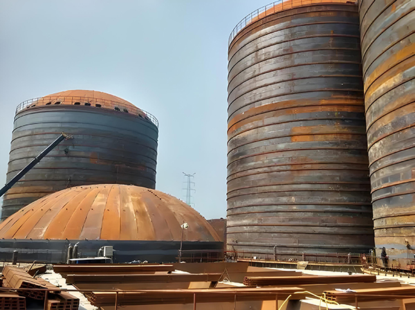 姜堰焦粉钢板仓